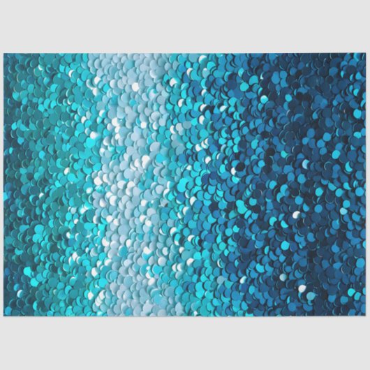 Kleurrijke Sequin Art Tissue Paper Tissuepapier (Voorkant)