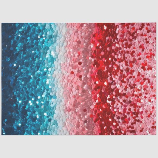 Kleurrijke Sequin Art Tissue Paper Tissuepapier (Voorkant)