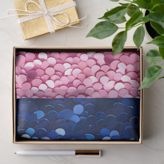 Kleurrijke Sequin Art Tissue Paper Tissuepapier (Geschenk)