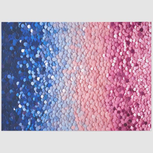 Kleurrijke Sequin Art Tissue Paper Tissuepapier (Voorkant)