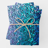 Kleurrijke Sequin Art Wrapping Paper Sheets