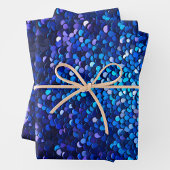 Kleurrijke Sequin Art Wrapping Paper Sheets