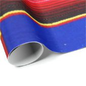 Kleurrijke serape strepen cadeaupapier (Rol Hoek)