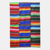 Kleurrijke serape strepen keukendoek theedoek (Verticaal)