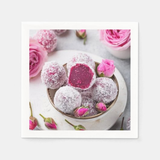 kleurrijke servetten (Voorkant)