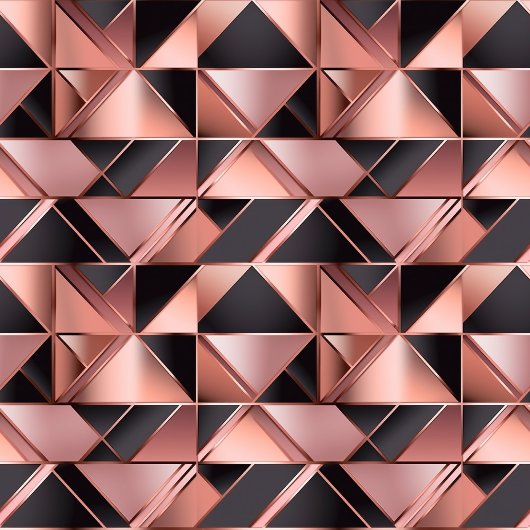 Kleurrijke servetten Roze goud glitters & Zwart