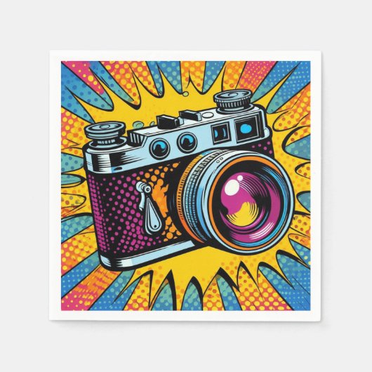 Kleurrijke servetten! servet (Voorkant)