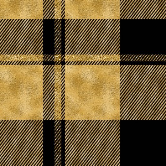 Kleurrijke servetten Zwart Gouden Glitter Verjaard