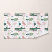 kleurrijke set voor theehanddoeken bad handdoek (Handdoek)