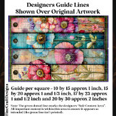 Kleurrijke Shabby Chic Poppies DL6L Decoupage Tissuepapier