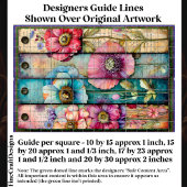 Kleurrijke Shabby Chic Poppies DL6R Decoupage Tissuepapier