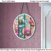 Kleurrijke Shabby Chic Poppies DL6R Decoupage Tissuepapier