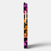 Kleurrijke Shakespeare-pictogrammen op zwart Case-Mate iPhone Case (Achterkant / Links)