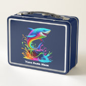 Kleurrijke Shark Splash (Achterkant)