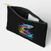 Kleurrijke Shark Splash Ritszak Etui (Open)