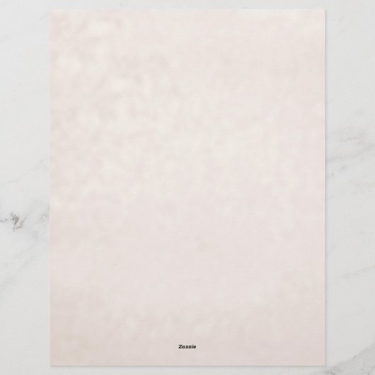 Kleurrijke Shell Border op Tan Briefhoofd (Achterkant)