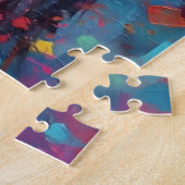 Kleurrijke Shih Tzu Legpuzzel (Zijkant)