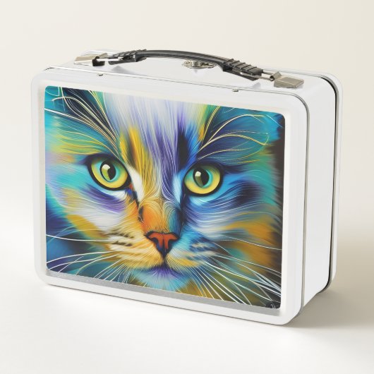 Kleurrijke Siamese kitten van dichtbij (Achterkant)