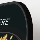 Kleurrijke sieraden Pareltjes edelstenen edelstene Pickleball Paddle (Links Detail)