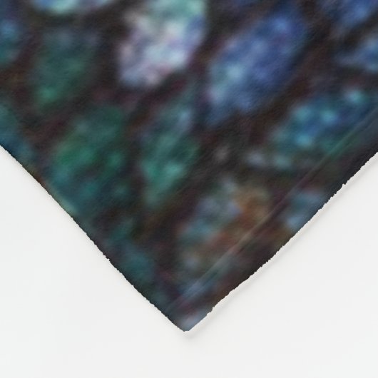 Kleurrijke sierboom en bladluis fleece deken (Hoek)