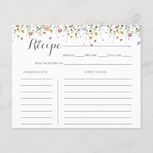 Kleurrijke sierlijke wilde Vrijgezellenfeest recep (Voorkant)