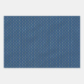 Kleurrijke siervoorwerpen Reeks papierblad 3 ompak Inpakpapier Vel (Voorkant 2)