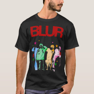 Kleurrijke Silhouet Bandlid T-shirt