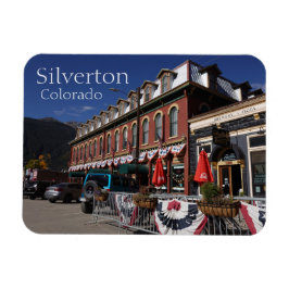 Kleurrijke Silverton, Colorado magneet