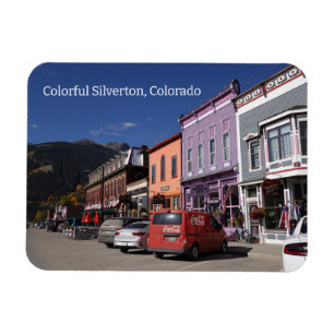 Kleurrijke Silverton, Colorado Magneet