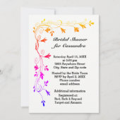 Kleurrijke sinaasappelen met foto-Vrijgezellenfees Kaart (Voorkant)