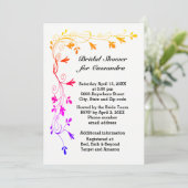 Kleurrijke sinaasappelen met foto-Vrijgezellenfees Kaart (Staand voorkant)