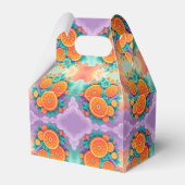 Kleurrijke sinaasappels bedankdoosjes (Voorkant Zijde)