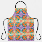 Kleurrijke sinaasappels voor Vaderdag Schort (Voorkant)