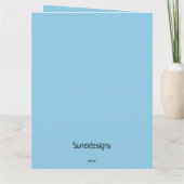 Kleurrijke Sitting Panda Beer Gepersonaliseerde Na Kaart (Achterkant)