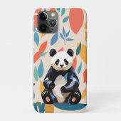Kleurrijke Sitting Panda Beer Matisse geïnspireerd Case-Mate iPhone Case (Achterkant)
