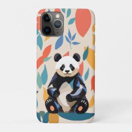 Kleurrijke Sitting Panda Beer Matisse geïnspireerd Case-Mate iPhone Case