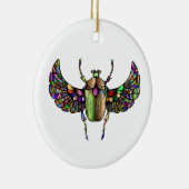 Kleurrijke sjab keramisch ornament (Rechts)