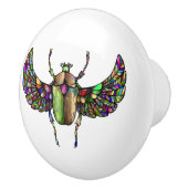 Kleurrijke sjab keramische knop (Rechts)