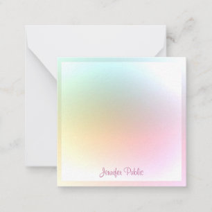 Kleurrijke Sjabloon handgeschreven tekst handgesch