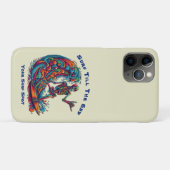 Kleurrijke Skeleton Surfer Case-Mate iPhone Case (Achterkant (horizontaal))