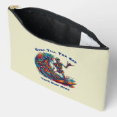 Kleurrijke Skeleton Surfer Etui (Open)