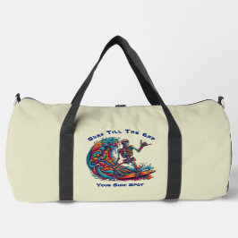 Kleurrijke Skeleton Surfer Plunjezak