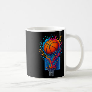 Kleurrijke Sketll Splash Art T-shirt voor fans  Koffiemok