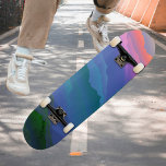 Kleurrijke Sky Mountain Forest Ombre Roze Blauw Gr Persoonlijk Skateboard<br><div class="desc">Kleurrijk Sky Mountain Forest Ombre Roze Blauw Groen skateboard. ♥ Pas het aan met uw formulering met behulp van de sjabloon veld. ♥ Als u de lettertypestijl, kleur of tekstplaatsing wilt wijzigen, klikt u op de knop "Aanpassen Verder". U kunt ook de achtergrondkleur wijzigen. ♥ Als je hulp nodig hebt,...</div>