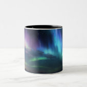 Kleurrijke Sky Northern Lights Koffie Mok (Center)