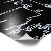 Kleurrijke skyline in Manhattan Foto Afdruk (Hoek)