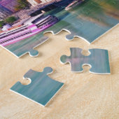 Kleurrijke skyline van Boedapest Legpuzzel (Zijkant)