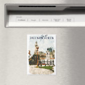 Kleurrijke skyline van Buenos Aires Argentinië Magneet (Insitu (Vaatwasser))