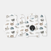 Kleurrijke slangen reptiel dier verjaardagsfeestje bedankdoosjes (Uitgevouwen)