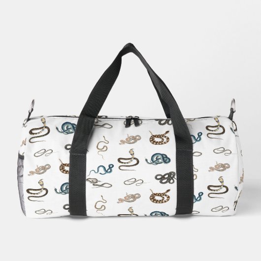 Kleurrijke slangen reptiel dierpatroon plunjezak (Achterkant)